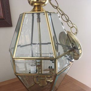 Brass hanging  light